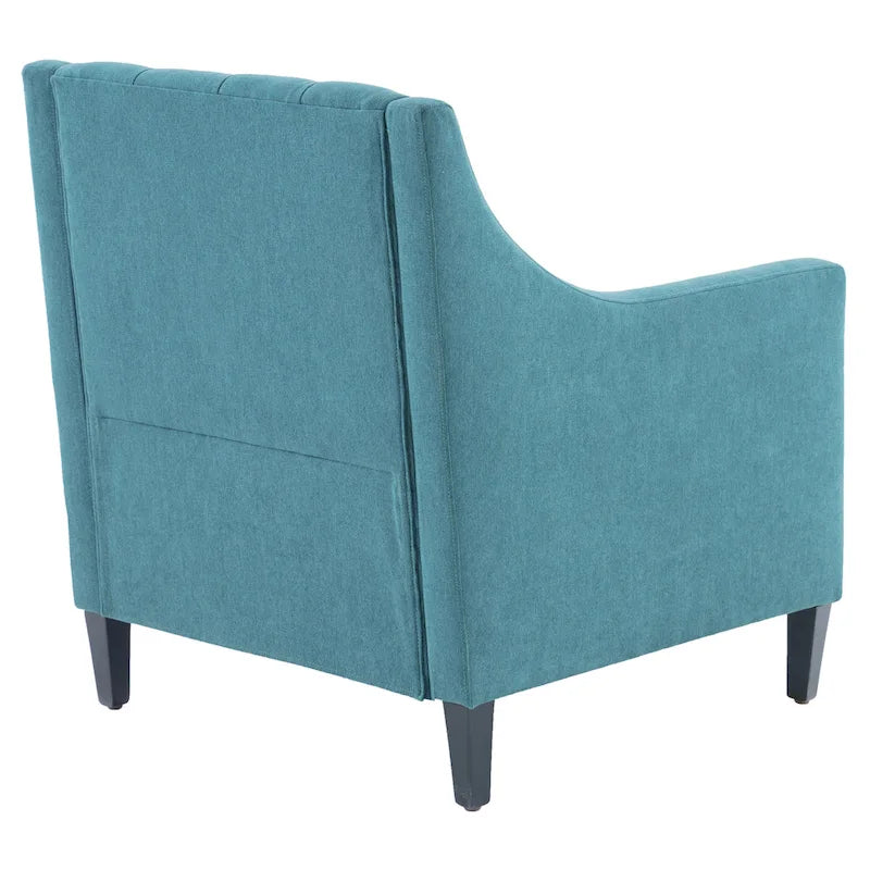Arm Chair Comfy Club Chair with Ottoman and Pillow