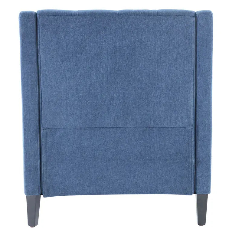 Arm Chair Comfy Club Chair with Ottoman and Pillow