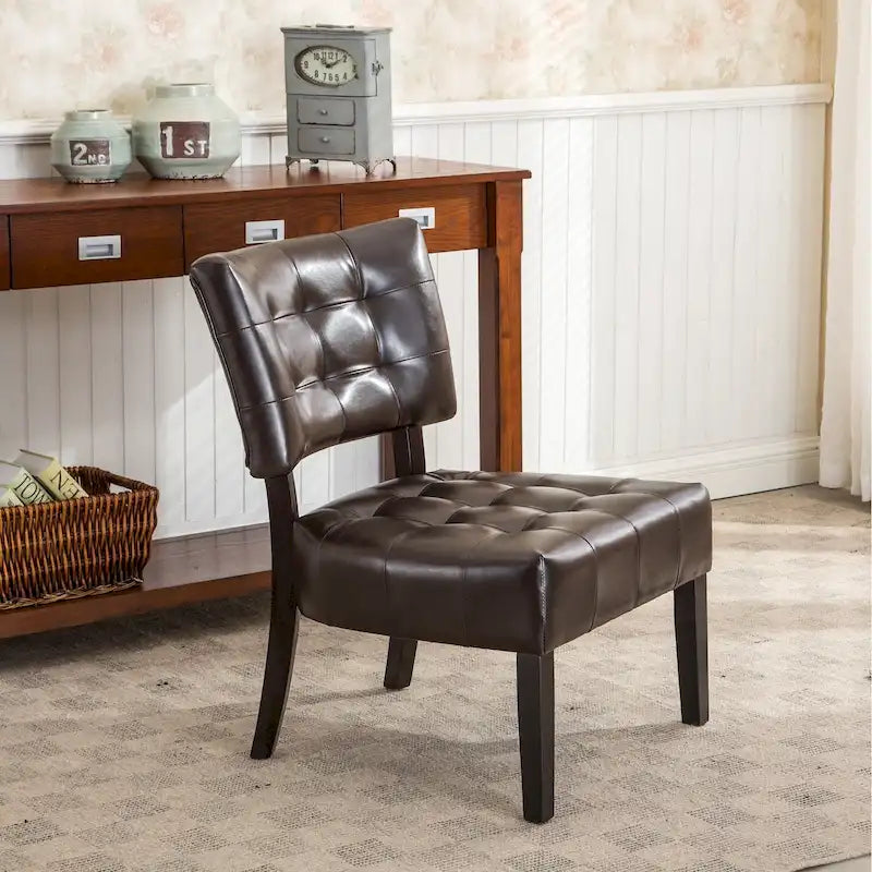 Tufted Slipper Oversize Chair
