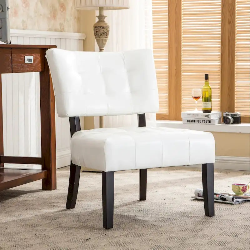 Tufted Slipper Oversize Chair