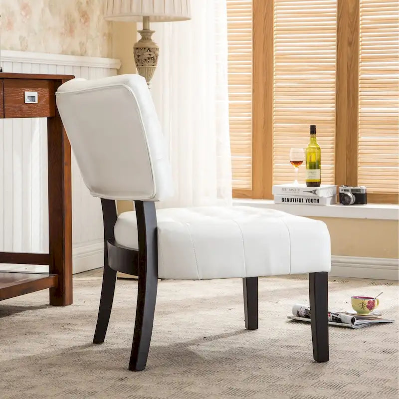 Tufted Slipper Oversize Chair