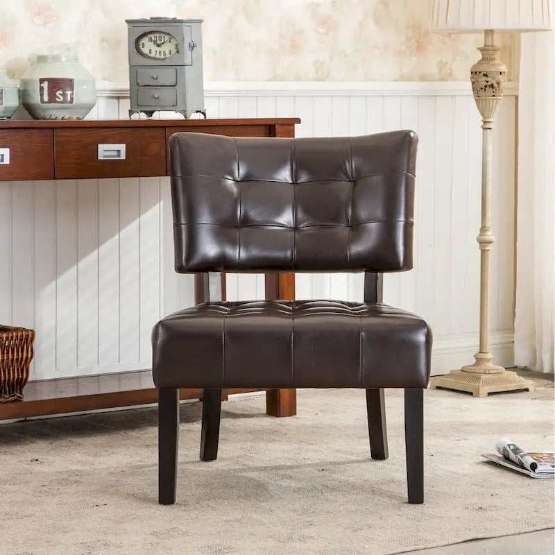 Tufted Slipper Oversize Chair