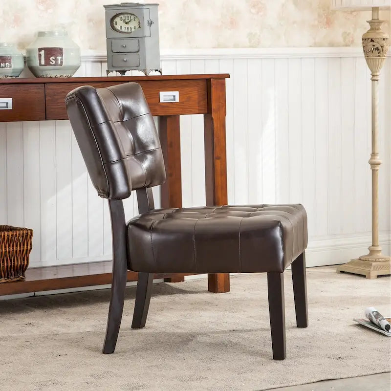 Tufted Slipper Oversize Chair