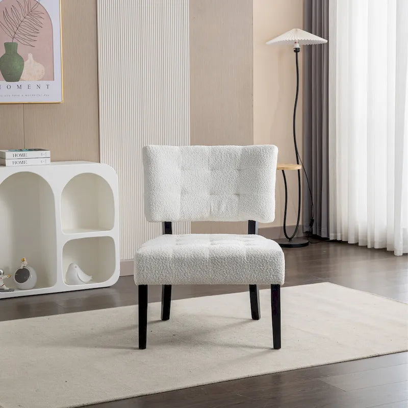 Tufted Slipper Oversize Chair