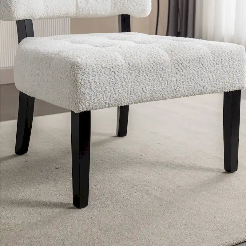 Tufted Slipper Oversize Chair