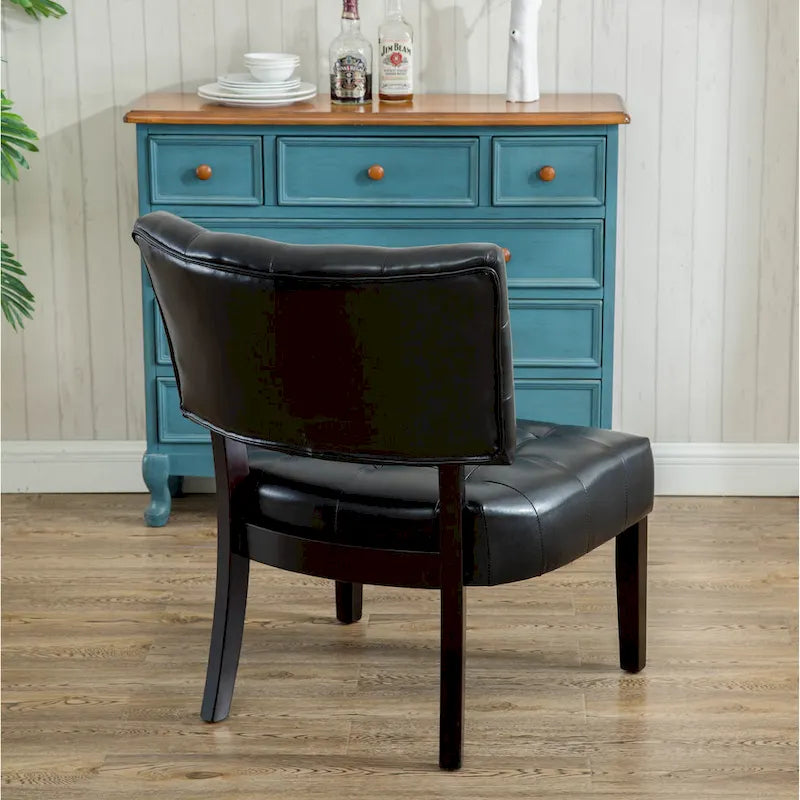 Tufted Slipper Oversize Chair