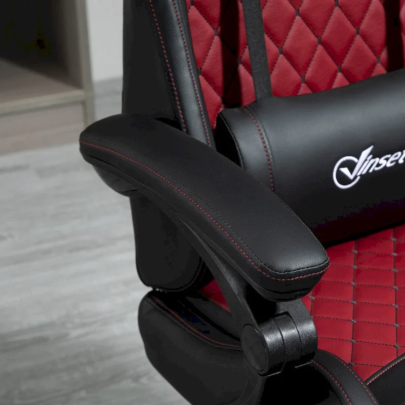 Gaming Chair Racing Style Office Ergonomic Chair Adjustable Height Swivel Recliner High Back PC Computer Desk Chair