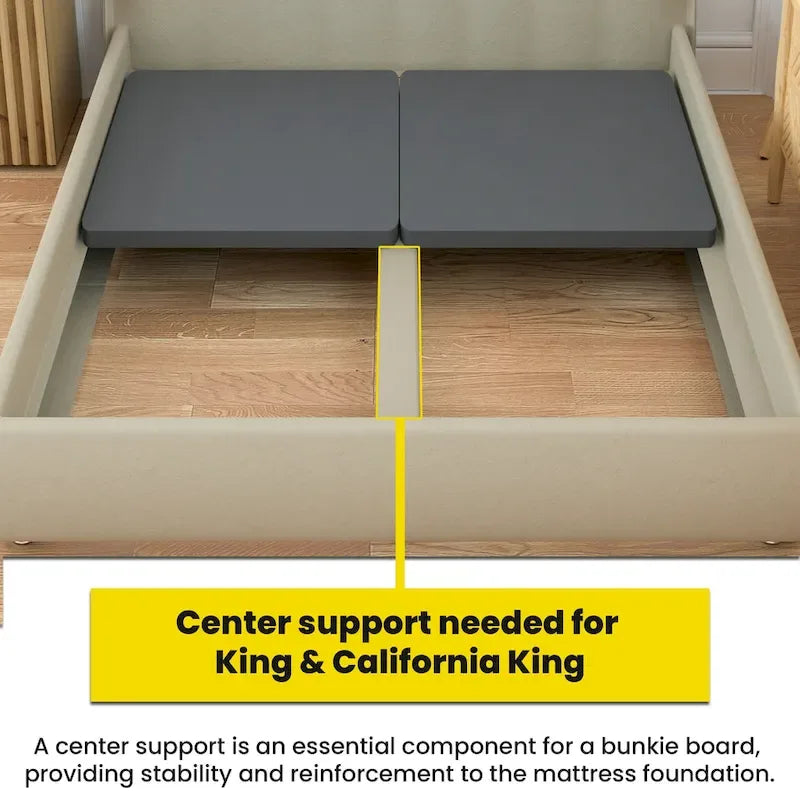 1.5 Split Fully Assembled Bunkie Board for Mattress/Bed Support