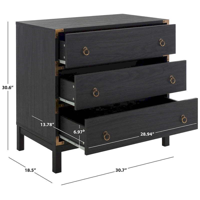 3-Drawer Chest
