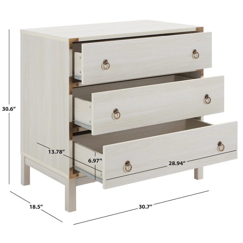 3-Drawer Chest