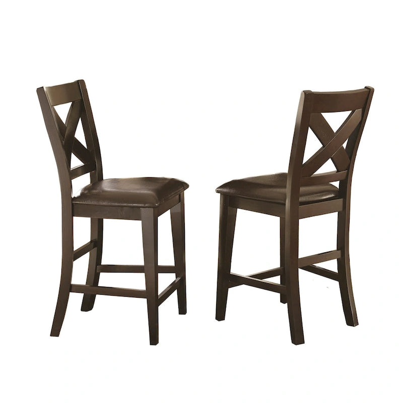 Steve Silver Copley 24-inch Counter Height Chair (Set of 2)