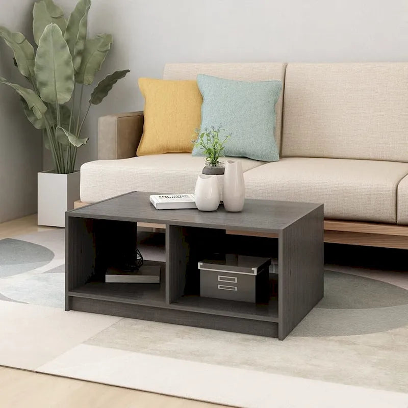 Solid Pinewood Coffee Table 29.5x13.2 Couch End Table Multi Colors - 29.5 x 19.7 x 13.2