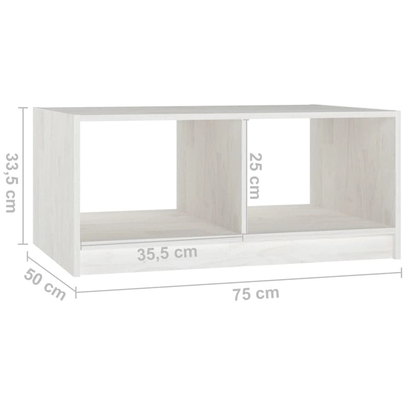 Solid Pinewood Coffee Table 29.5x13.2 Couch End Table Multi Colors - 29.5 x 19.7 x 13.2